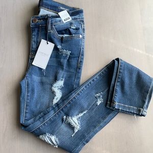 Judy Blue distressed denim